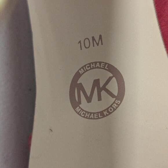 new MICHAEL MICHAEL KORS Women's Porter Ankle-Strap Block-Heel Sandals sz10 - Picture 10 of 10